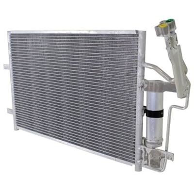Aluminium Truck Auto Parts Condenser Untuk QINGLING 600P