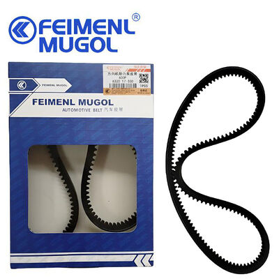 kualitas High-Performance 6320 Drive Belt 8-97085131 OEM untuk Isuzu 600P Power Steering Systems, dirancang untuk memastikan operasi yang dapat diandalkan pabrik