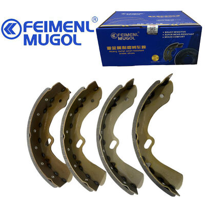 kualitas Sepatu Rem Berkinerja Tinggi 5-87870023 untuk JMC Kaiyun, cocok untuk mengemudi di kota dan penggunaan transportasi komersial. pabrik